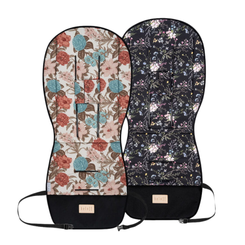 beloff wkładka do wózka dwustronna bouquet kwiaty leśne