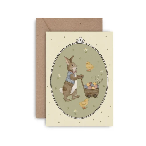 Kartka na Wielkanoc Easter Bunny Mommy Planner