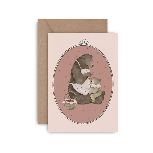 Kartka dla mamy Mommy Bear Mommy Planner