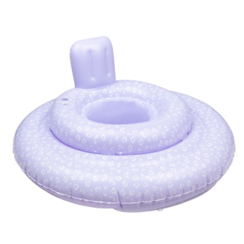 the swim essentials kółko treningowe dla dzieci lila leopard