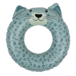 Koło do pływania 55 cm Animal Green Leopard The Swim Essentials