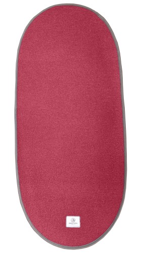 Wkładka antypotowa do gondoli z wełny merino malinowa Simple Wool