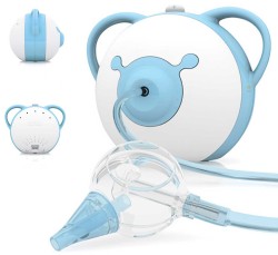 Elektryczny aspirator do nosa Nosiboo Pro niebieski
