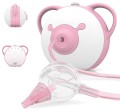 Elektryczny aspirator do nosa Nosiboo Pro różowy