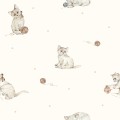 Bambusowy otulacz 75x100 cm Kittens My Memi  wzór