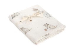 Bambusowy otulacz muślinowy 120x120 Kittens My Memi