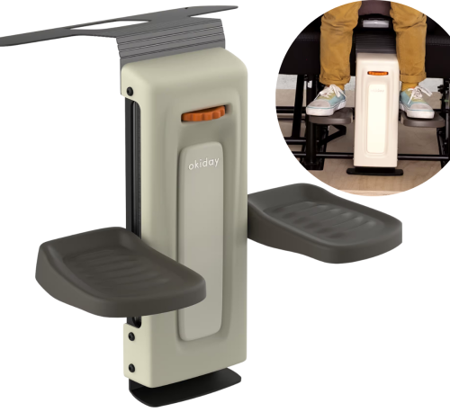 Podnóżek do fotelika samochodowego stópołapki Okiday beżowy