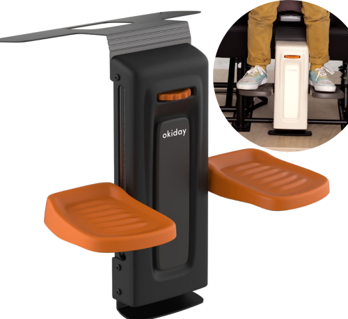 Podnóżek do fotelika samochodowego stópołapki Okiday pomarańcz