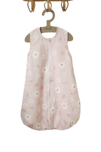 Bambusowy letni śpiworek do spania Light Daisy Tiny Star