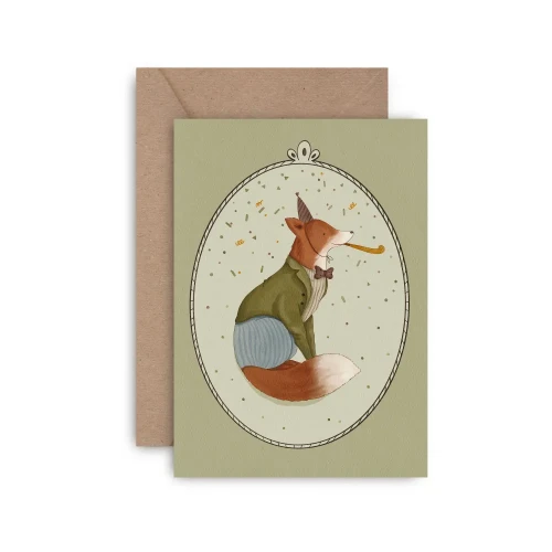 Kartka urodzinowa Happy Birthday Lisek Mommy Planner