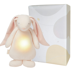 Moonie POWDER 2.0 szumiący Króliczek na prezent z lampką i USB