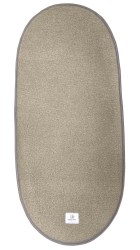 Wkładka antypotowa do gondoli z wełny merino Beżowa Simple Wool