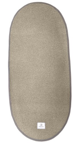 Wkładka antypotowa do gondoli z wełny merino Beżowa Simple Wool