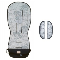 Wkładka do wózka North Wild z lnem Beloff