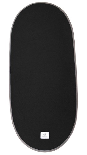 Wkładka antypotowa do gondoli z wełny merino Czarna Simple Wool