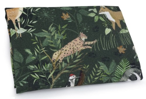 Otulacz bambusowy 150x160 Woodland / Makaszka