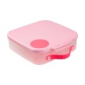 Lunchbox dla dzieci do szkoły szczelna śniadaniówka z przegródkami i wkładem chłodzącym Flamingo Fizz b.box