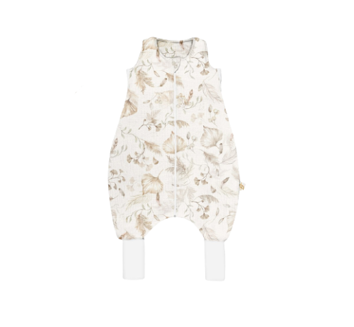 Lekki Muślinowy śpiworek LIGHT z nogawkami 1 tog Boho XS BabySteps 