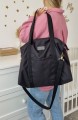 torebka czarna na zakupy tiny star