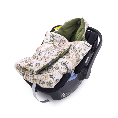 Kocyk do fotelika Cotton Best Memories Makaszka