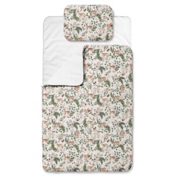 Pościel przedszkolaka  z zamkami Animals Garden BabySteps