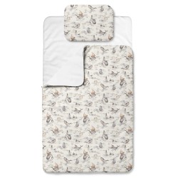 Pościel przedszkolaka  z zamkami Magic Sea Animals BabySteps