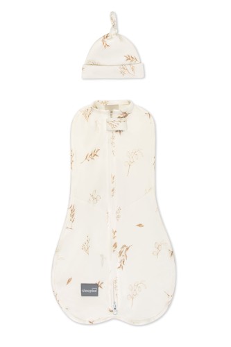 Otulacz First Step z czapeczką Bohemian Botanic / Sleepee