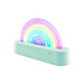 Kolorowa lampka Dancing Rainbow Lamp Mint Lalarma usb