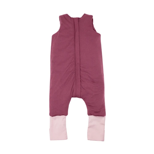 Śpiworek z nogawkami Burgund Makaszka