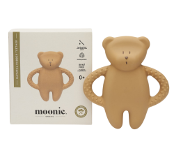 Gryzak Moonie z naturalnego kauczuku Miś Cappuccino
