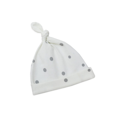 Czapeczka Krasnal 1 szt Szare kropki  2-4 miesiące Sleepee