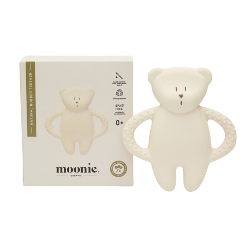 Gryzak Moonie z naturalnego kauczuku Miś Polar