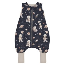 Śpiworek z nogawkami Space Teddy Dark  r. S 2,5 tog BabySteps