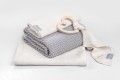 Otulacz bambusowy i kocyk merino premium