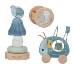 Drewniany zestaw prezentowy Gift Box Forest Friends FSC Little Dutch