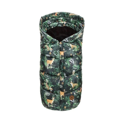 Śpiworek do wózka zimowy Mont Blanc Woodland Makaszka