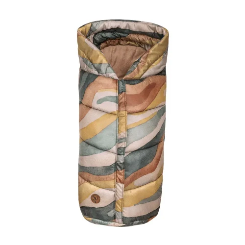 Śpiworek do wózka zimowy Mont Blanc Rainbow Mountain Makaszka