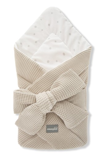 Rożek niemowlęcy Wafelek Beż Sleepee