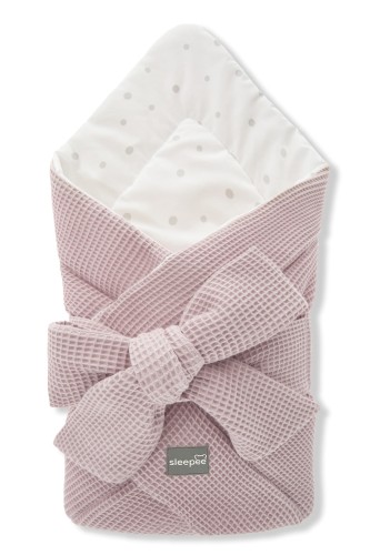 Rożek niemowlęcy Wafelek Róż Sleepee