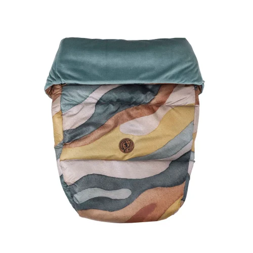 Półśpiworek do wózka Mont Blanc Rainbow Mountain Makaszka