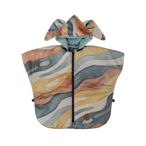 Ponczo samochodowe Mont Blanc Rainbow Mountain Makaszka