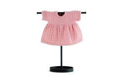 Miniland Sukienka muślinowa Pinky Winky dla lalki 32 cm
