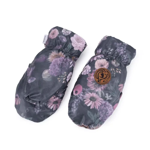 Rękawice do wózka zimowe Mont Blanc Mystery of Flowers Makaszka