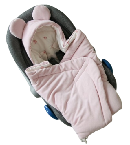 Otulacz do fotelika Sweet Flowers&Rosa Tiny Star