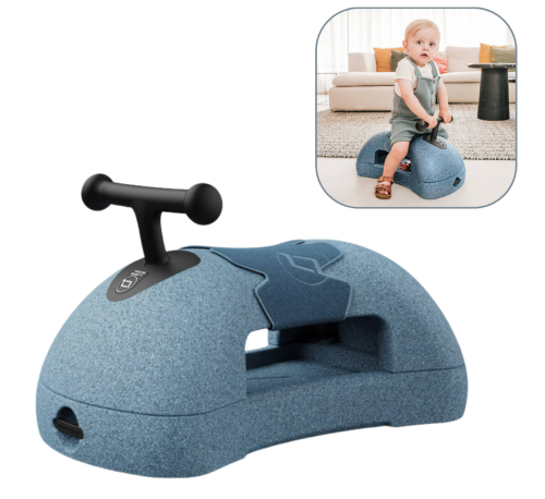 My First ewolucyjny jeździk pchacz 3w1 6 m+ Steel Scootandride