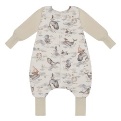 Śpiworek do spania z nogawkami i odpinanymi rękawami Magic Sea Animals / BabySteps 