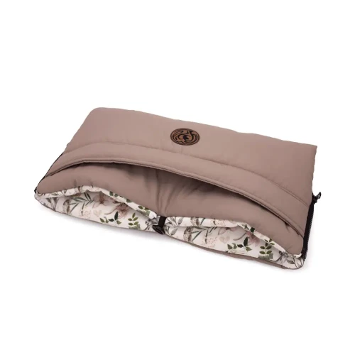 Mufka do wózka zimowa z kieszonką Everest Best Memories Makaszka