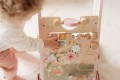 Drewniany chodzik edukacyjny Fairy Garden FSC Little Dutch rozwinie umiejętności motoryczne