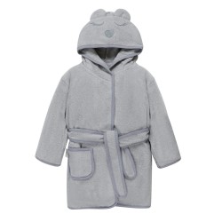 Szlafrok dziecięcy bambusowy Gray 3-4 lata BabySteps