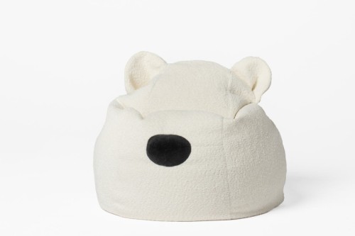 Pufa siedzisko z uszami BEAR Off White The Brooklyn Kids
